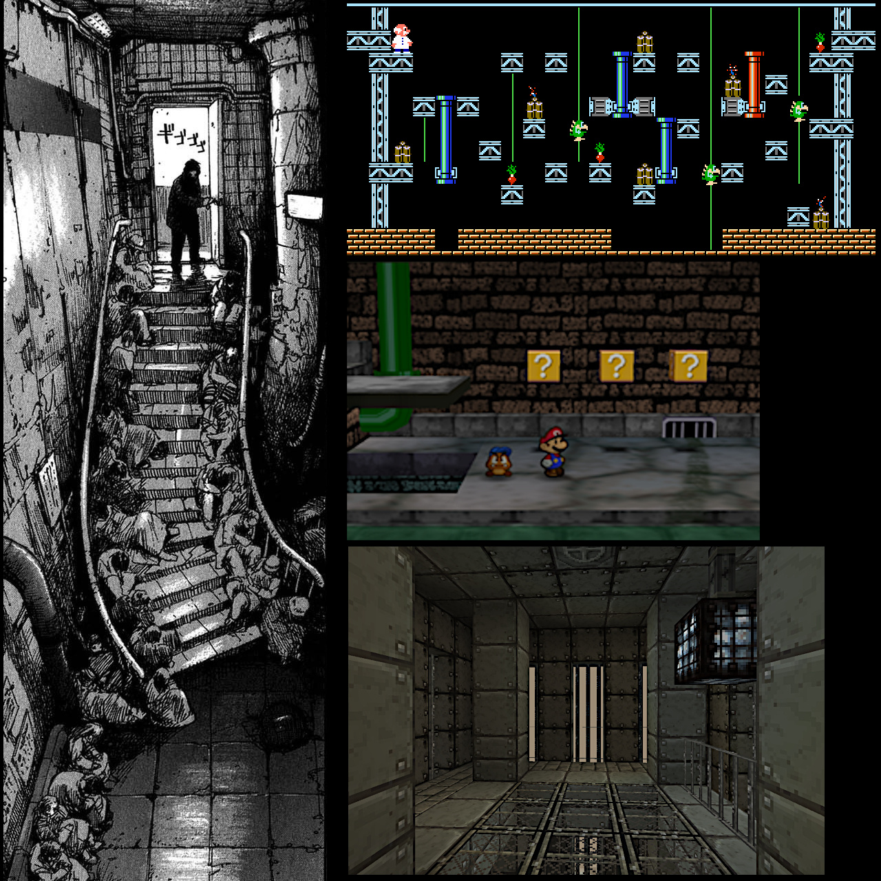 Sources of inspiration for the art style